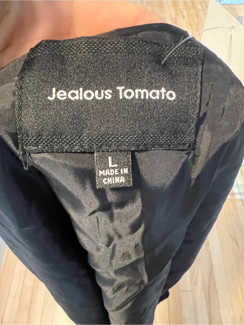 Jealous Tomato Black Men's Bomber Jacket
